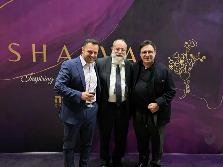 עופר נמרודי, קלמן סמואלס ואבי סמואלס (צילום: רן זרנגר)