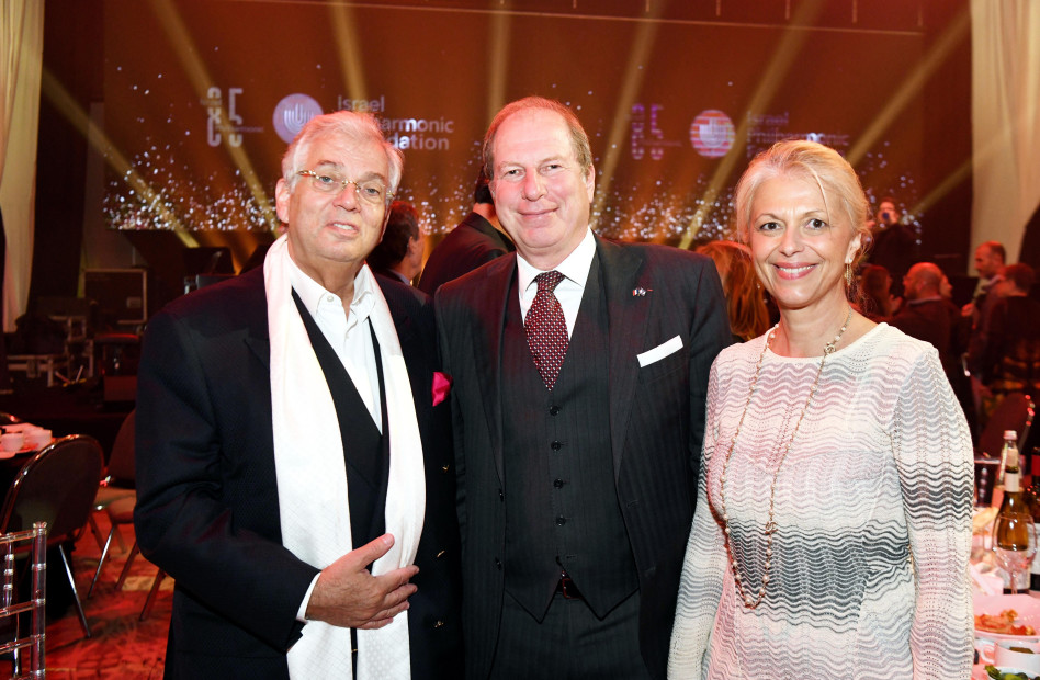 מארי קריסטין, אריק דנון ואהרון פרנקל (צילום: יוסי זלינגר)
