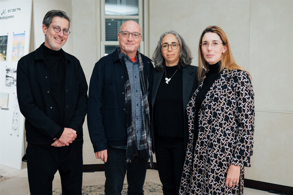 טל שגיא, גלית גאון, עזרי טרזי ועדי שטרן (צילום: אמנון חורש)