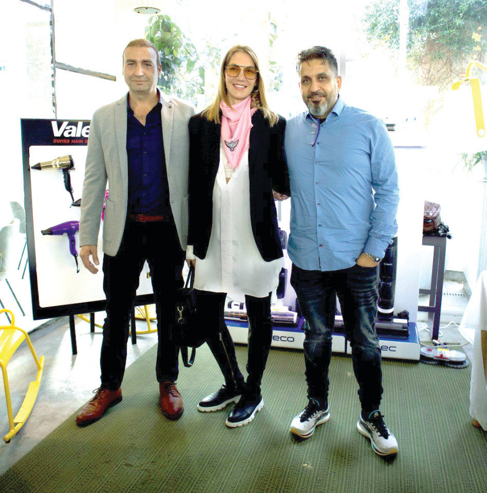 עופר גבאי, ג'ני צרוואני, וליאור ראבון (צילום: מוש משעלי)