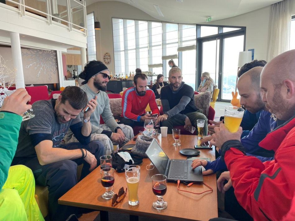 מושיק גלאמין, מתן בלו, בניה ברבי, גיא אדלר (צילום: יח''צ)