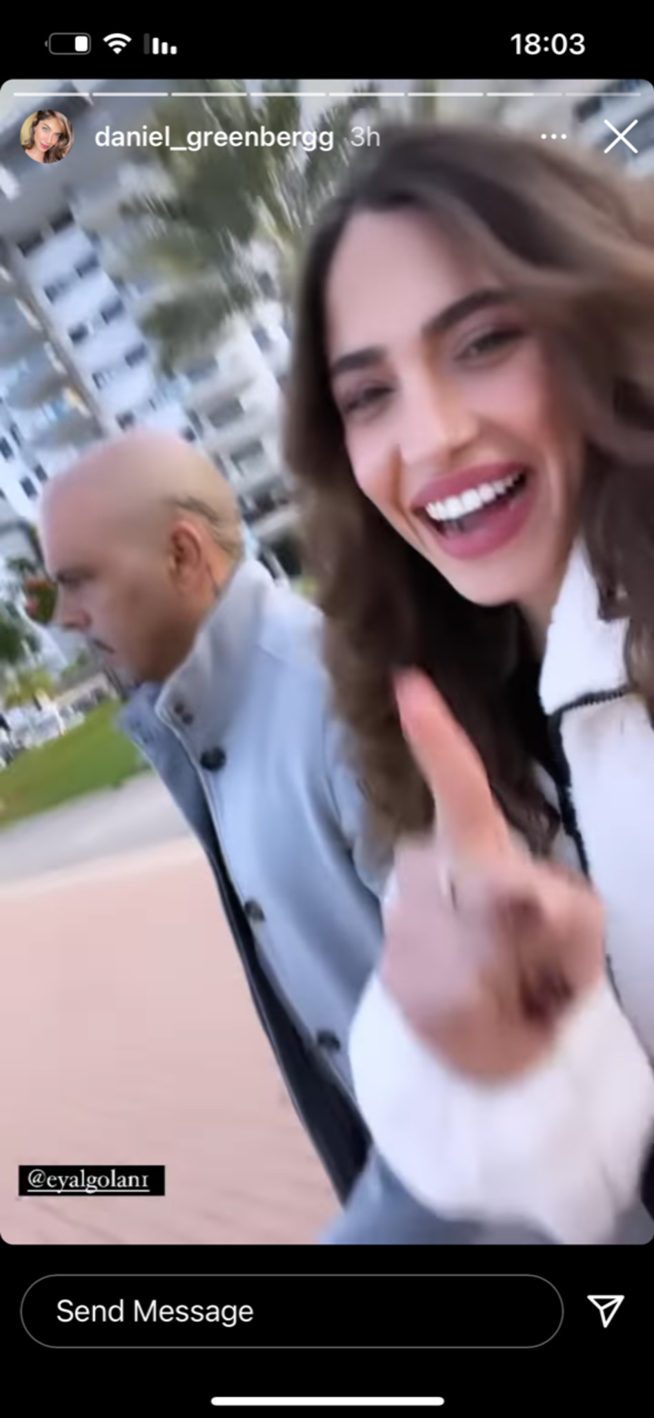 דניאל גרינברג, אייל גולן (צילום: אינסטגרם)