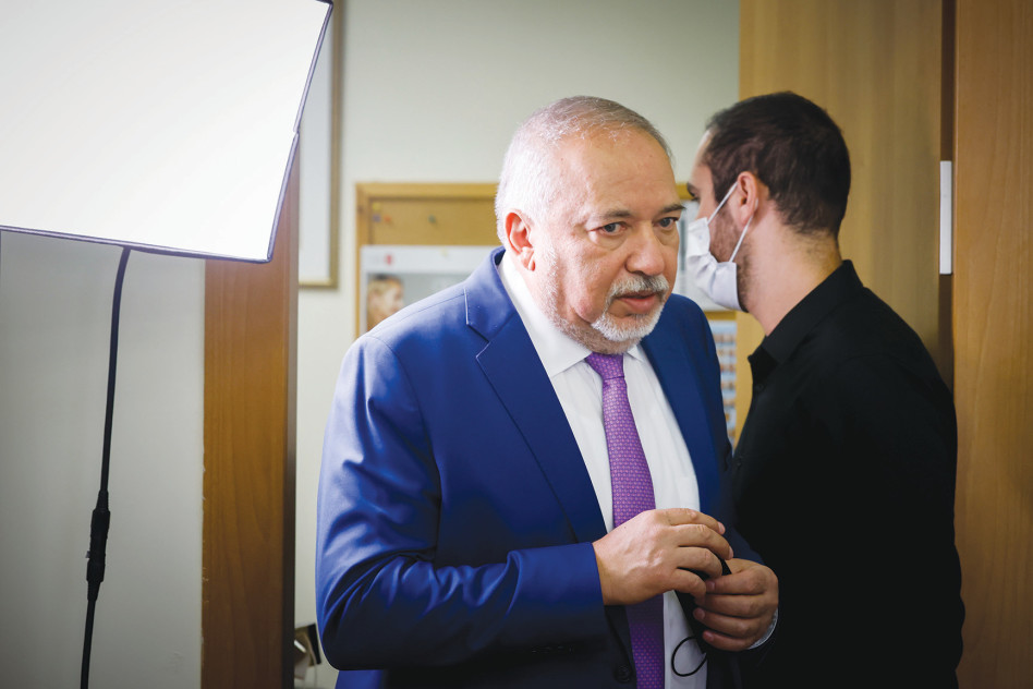 אביגדור ליברמן (צילום: אוליבייה פיטוסי, פלאש 90)