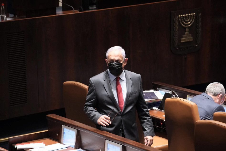 בנימין נתניהו במליאה (צילום: דני שם טוב, דוברות הכנסת)