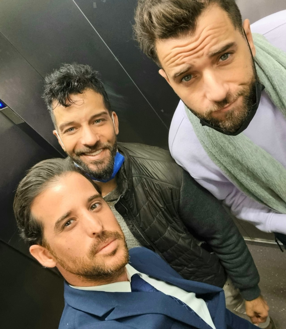 טום קשתי, אלימלך קשתי, עו''ד בן מעוז (צילום: פרטי)