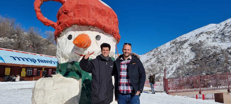 רפאל נוה, טל מוסרי (צילום: אתר החרמון)