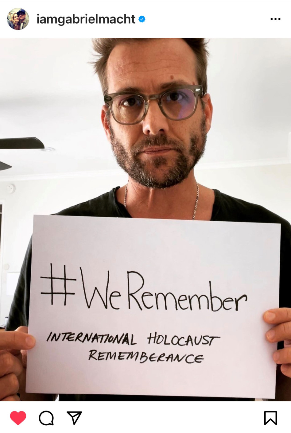 גבריאל מאכט (צילום: צילום מסך אינסטגרם)