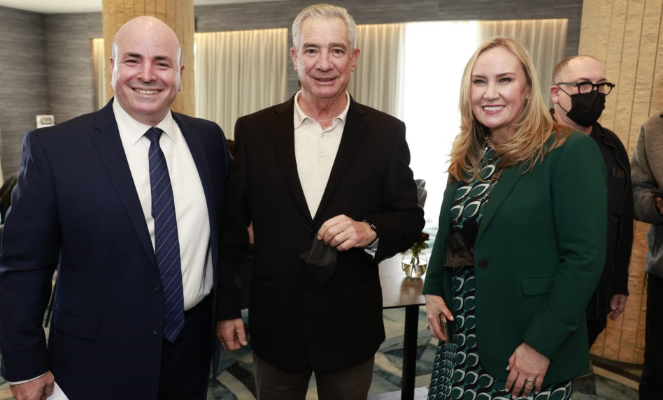 קארן ניסנבאום, עמי פדרמן ורונן ניסנבאום (צילום: גיא יחיאלי)