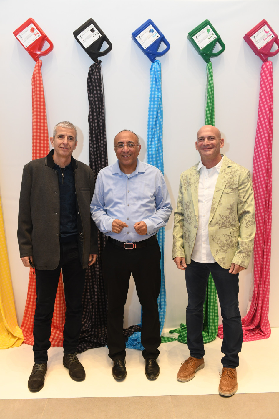 רונן סמואל, אבירם דהרי ויובל כהן (צילום: גדי סיארה)