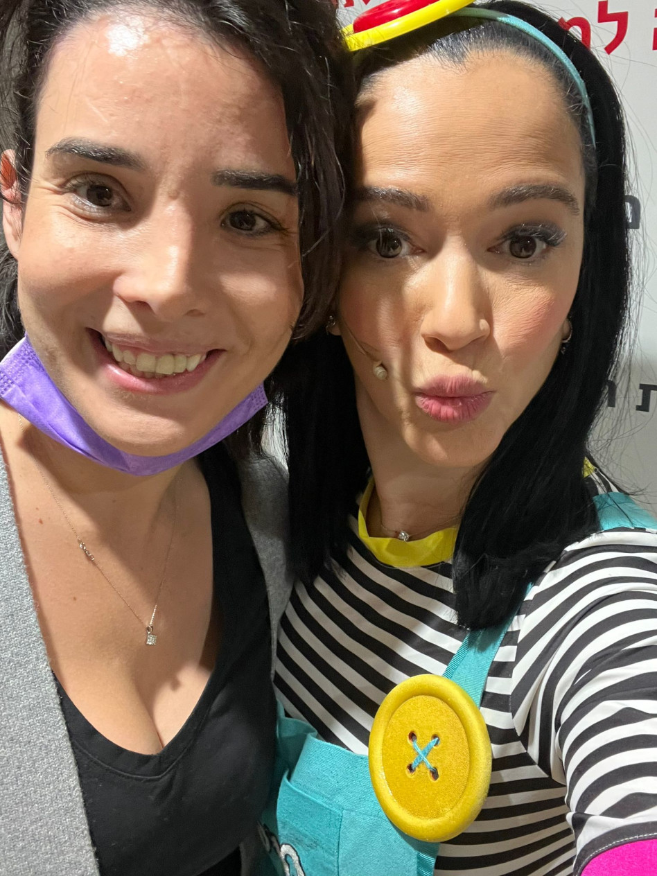 מיקי מוכתר, שירה איסקוב (צילום: צילום מסך אינסטגרם)