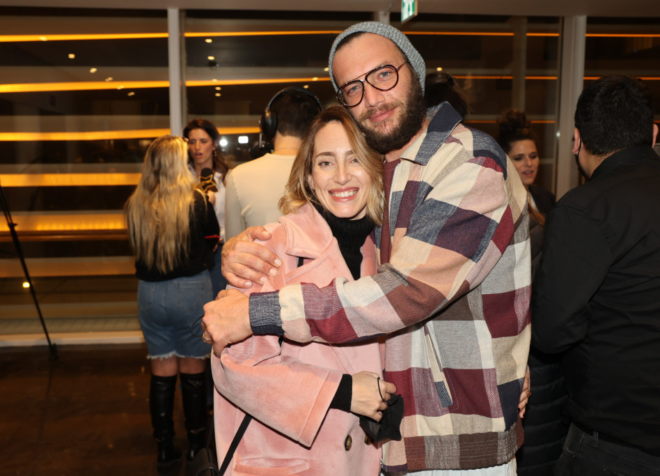 עוז זהבי ובת הזוג (צילום: רפי דלויה)