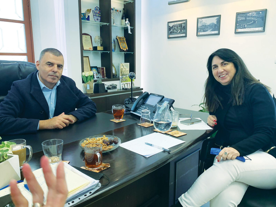 אסנת חכמון רפי סער (צילום: יח''צ)