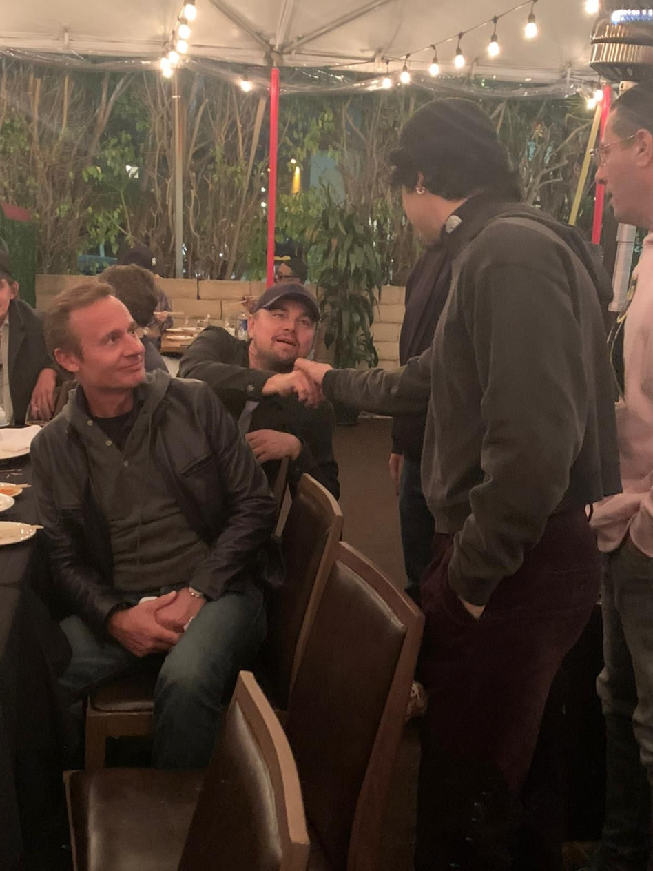 יהונתן מרגי, לאונרדו דיקפריו (צילום: פרטי)