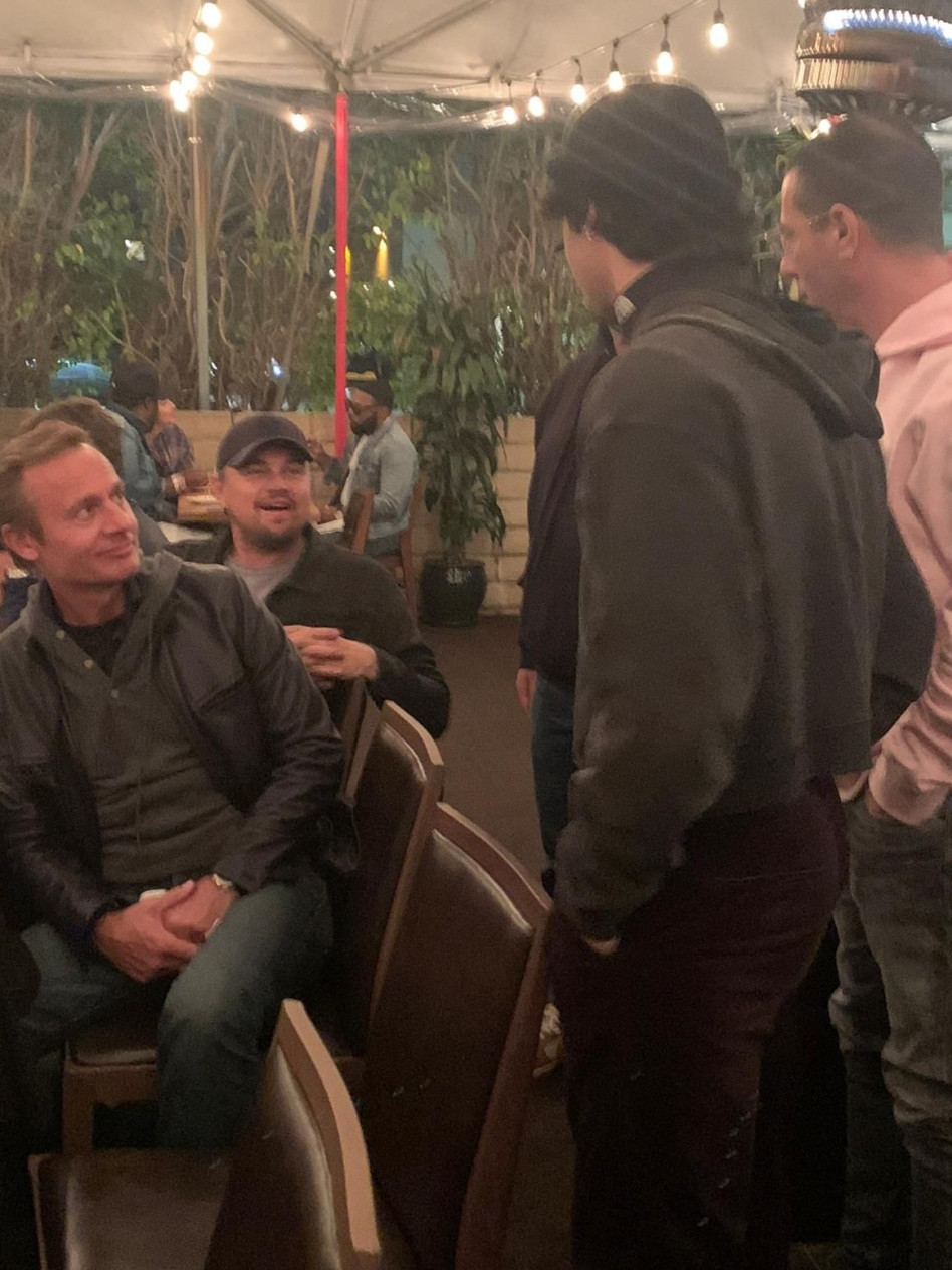 יהונתן מרגי, לאונרדו דיקפריו (צילום: פרטי)