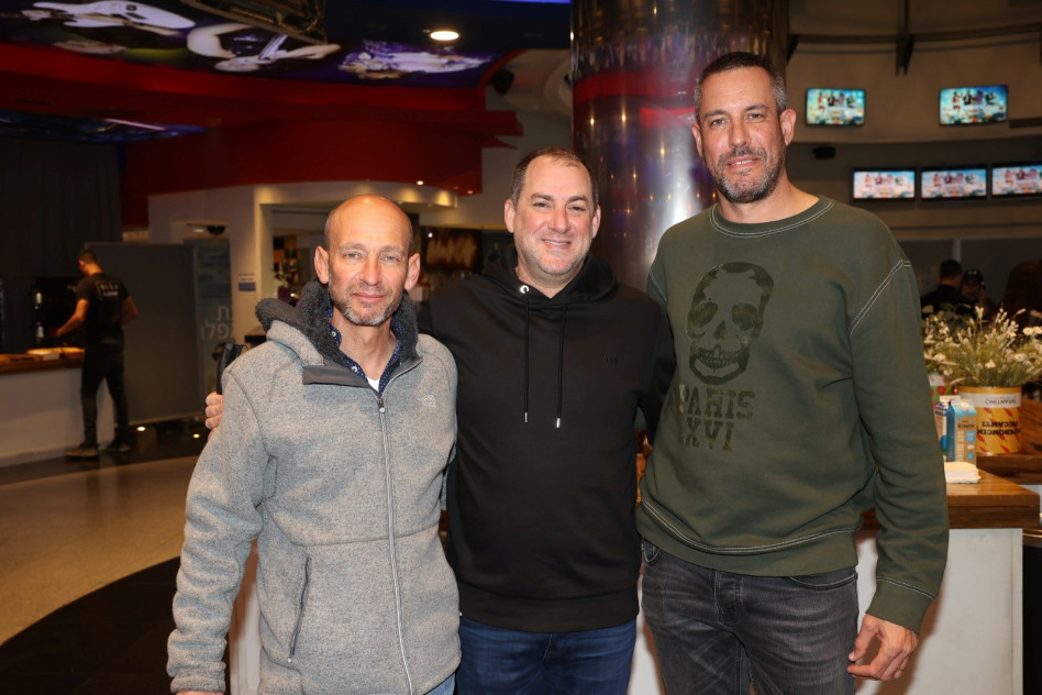 ירון שגב, יוני פראן ואור רם (צילום: רפי דלויה)