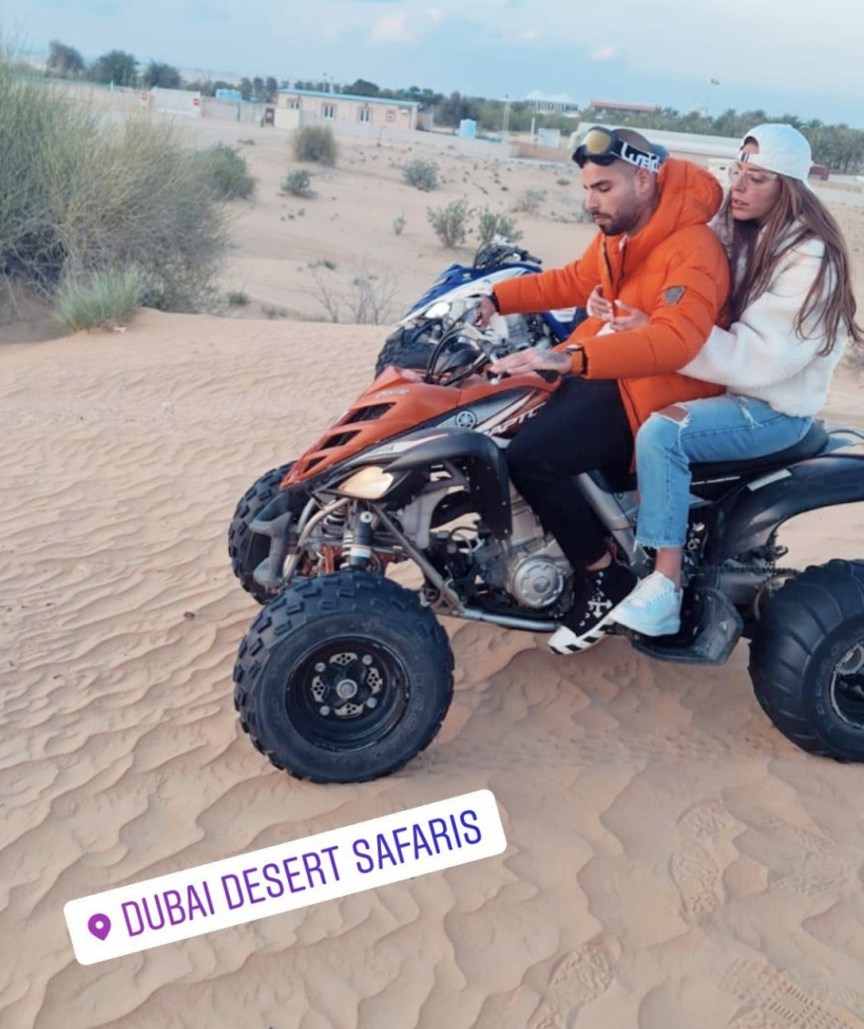 רום שמיר, נסרין קדרי (צילום: צילום מסך אינסטגרם)