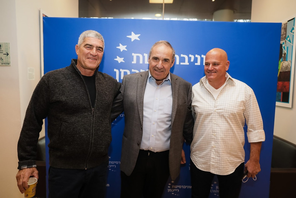 משה (צ'יקו) תמיר משה קפלינסקי וטל רוסו (צילום: עדי כהן צדק)