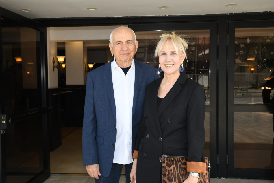 בלה לוסטיג וישראל מקוב (צילום: אביב חופי)