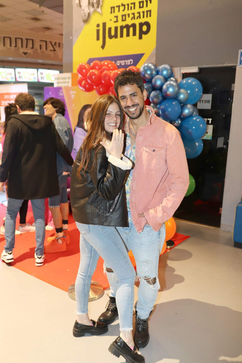 יוגב אלקיים ודנית גרינשטיין (צילום: אור גפן)