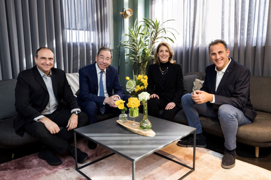 ברק רגב, רות פורת, תומאס ניידס ויוסי מטיאס (צילום: תומר פולטין)