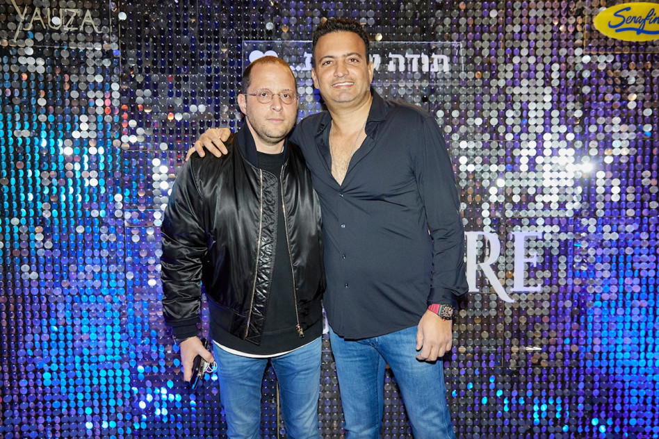 צחי חג'ג' ורותם רוזן (צילום: שוקה כהן)