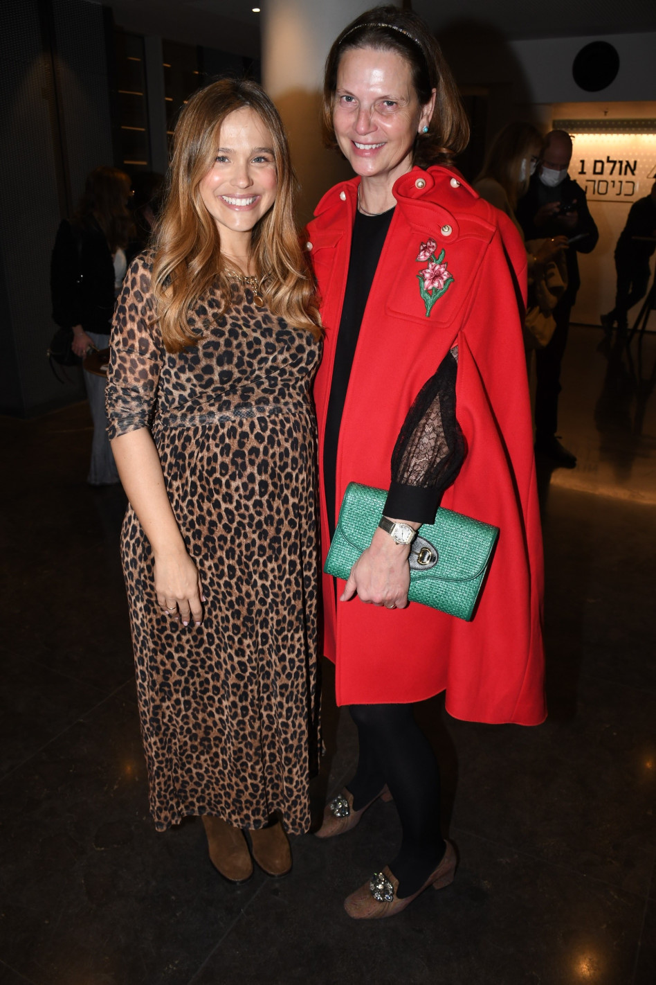 הילה רהב ואגם רודברג (צילום: אביב חופי)