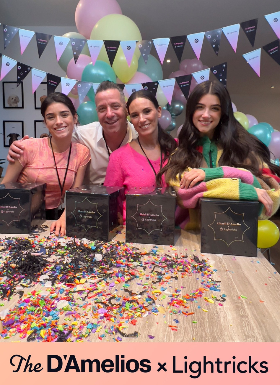 משפחת ד'אמיליו (צילום: באדיבות Lightricks)