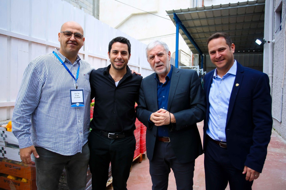  רז קינסטליך, מאיר כהן, איתי מתיתיהו, אלי כהן (צילום: יוסי אלטרמן)