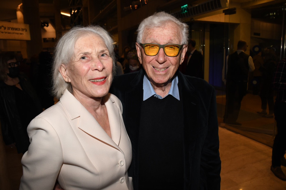 פרנק לואי וחוה אקירוב (צילום: אביב חופי)