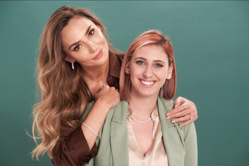 חגית שינובר – כץ ומיכל אנסקי (צילום: שי כהן־ארבל)