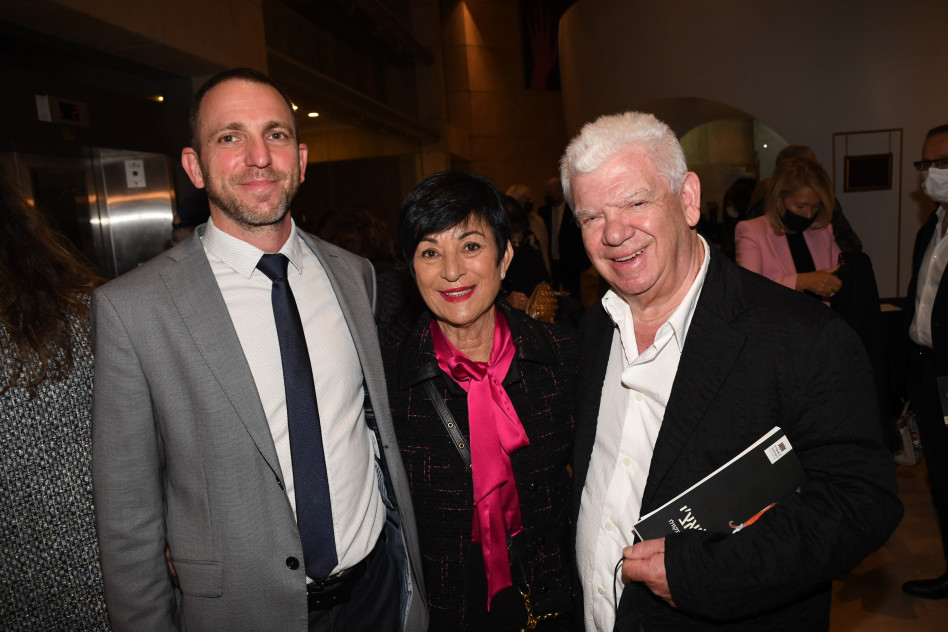 אלכס לנדסברג, עליזה יפו וצח גרניט (צילום: אביב חופי)