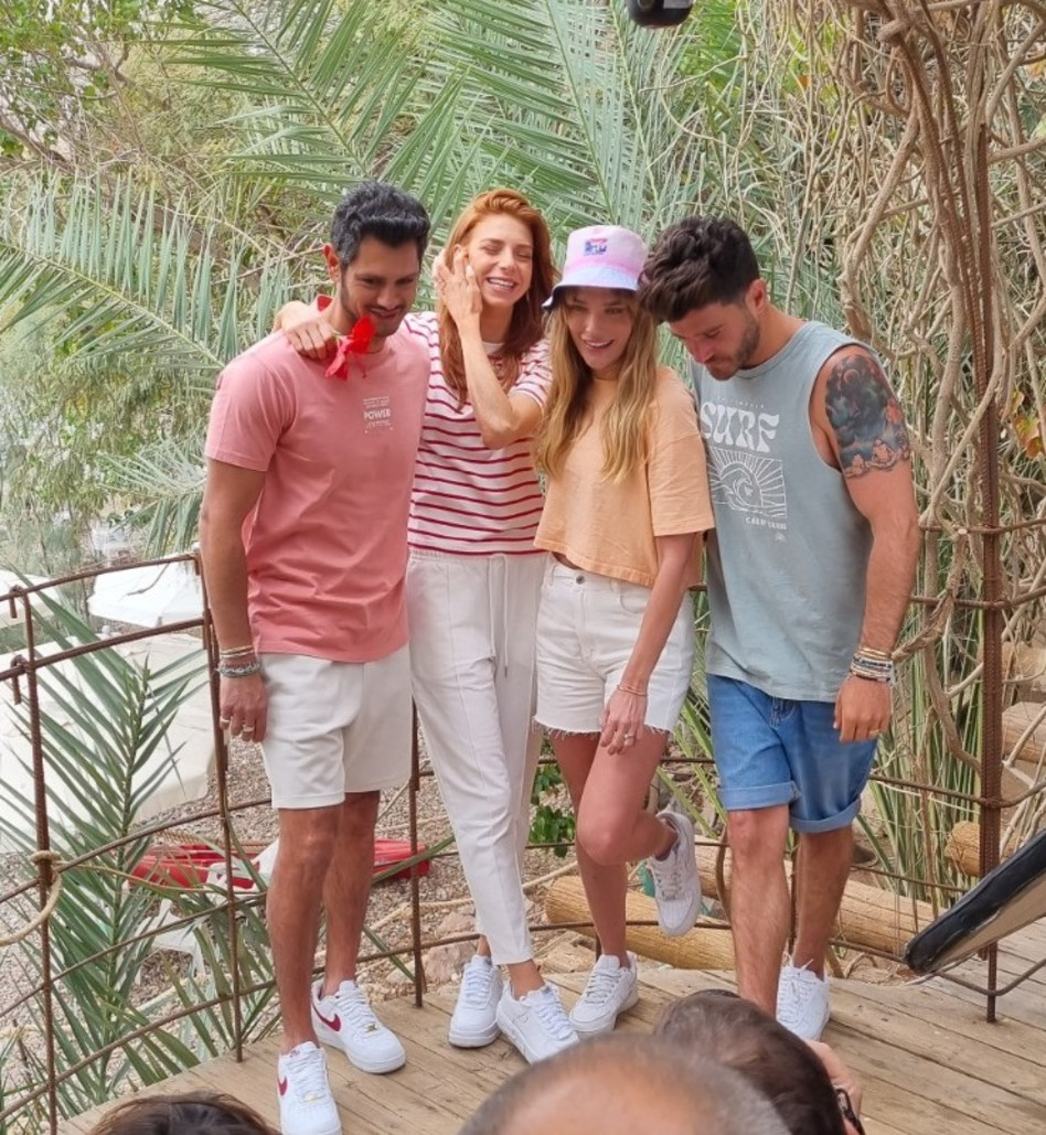 מאור שוויצר, דנה פרידר, מאיה ורטהיימר, עופר חיון (צילום: בלינק)