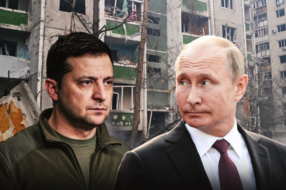 ולדימיר פוטין, ולדימיר זלנסקי (צילום: רויטרס)