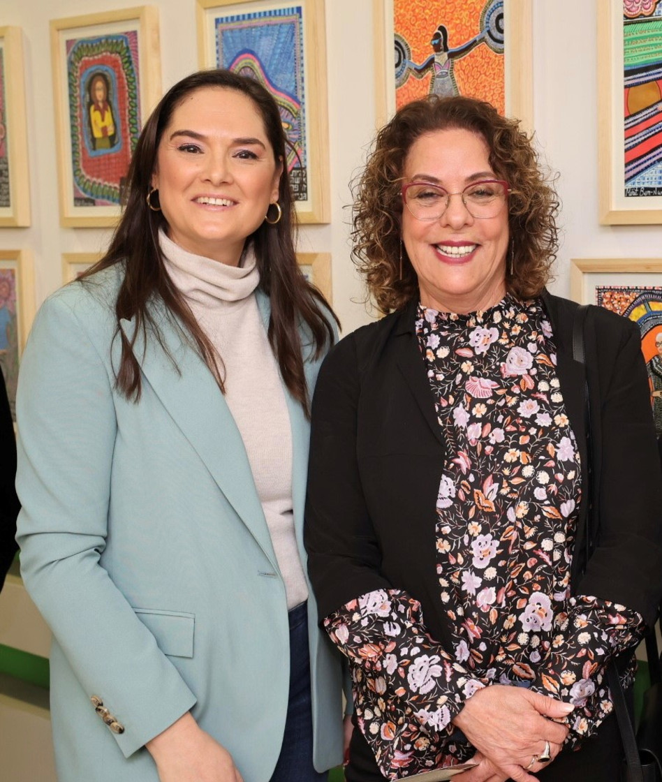 רבקה כרמי ואפרת ליאני (צילום: רפי דלויה)