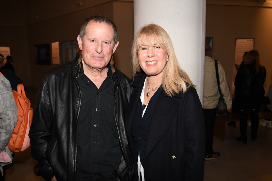 עדינה ומאיר שמיר (צילום: אביב חופי)