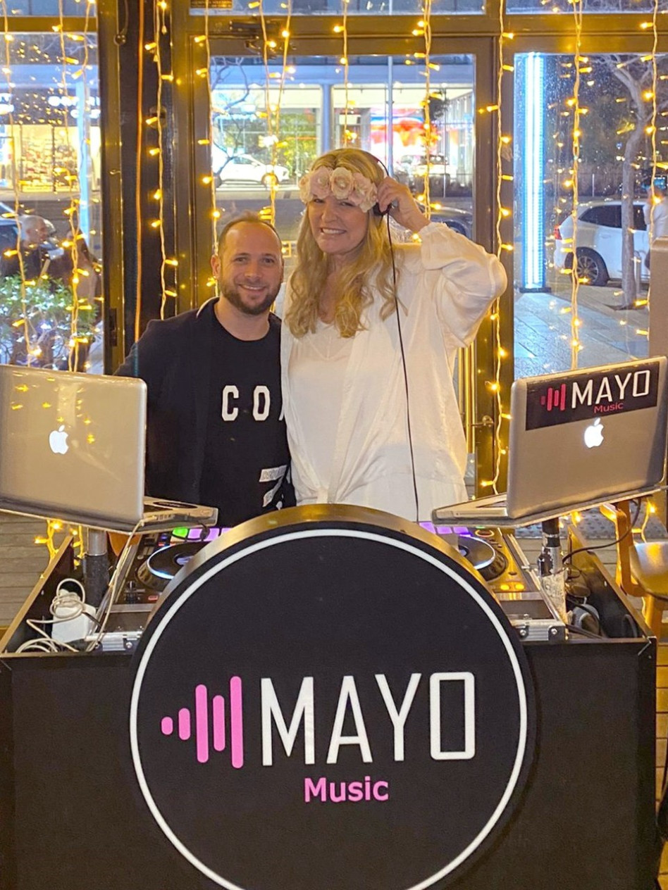 ציפי רפאלי, די ג'י שימי גרין (צילום: אור גפן)