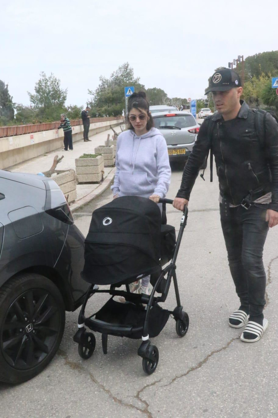 נתן גושן ואשתו לירון (צילום: פול סגל)