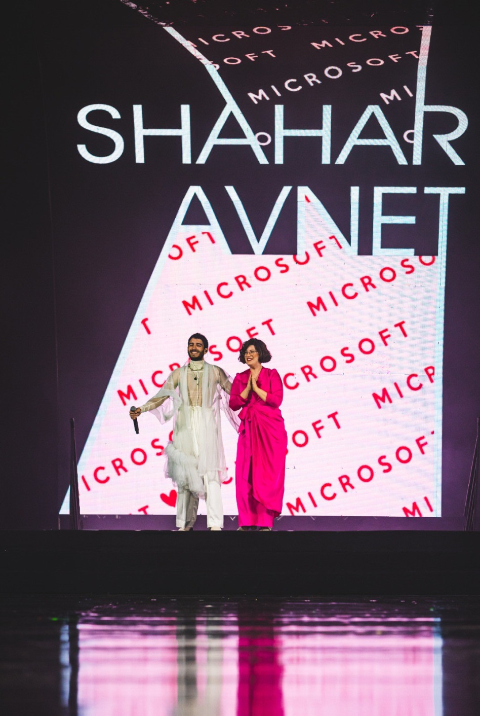 שחר אבנט ותמיר גרינברג (צילום: מנשה כהן)