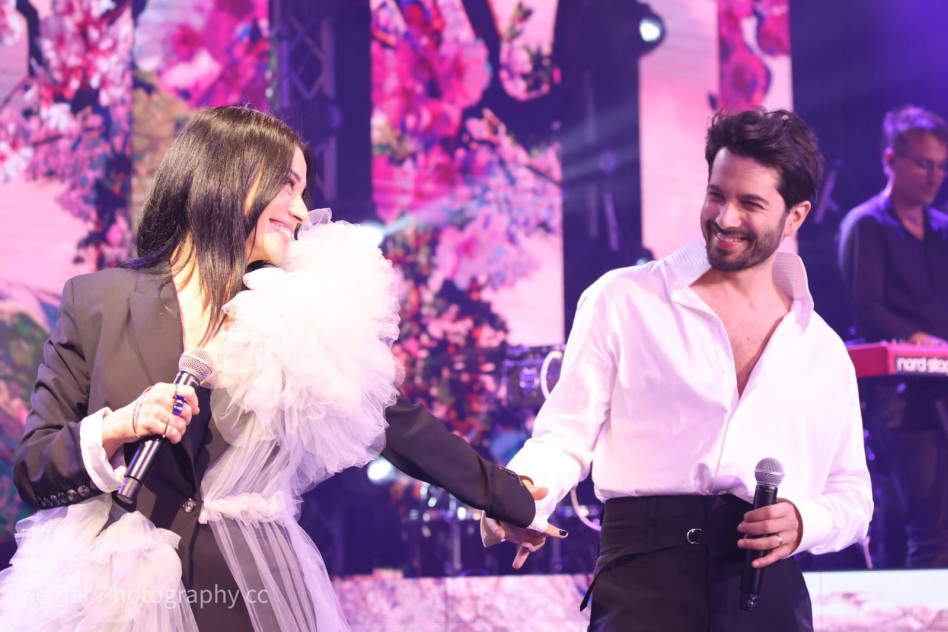 רן דנקר ונינט טייב, מפגש האיחוד (צילום: עומר קידר)