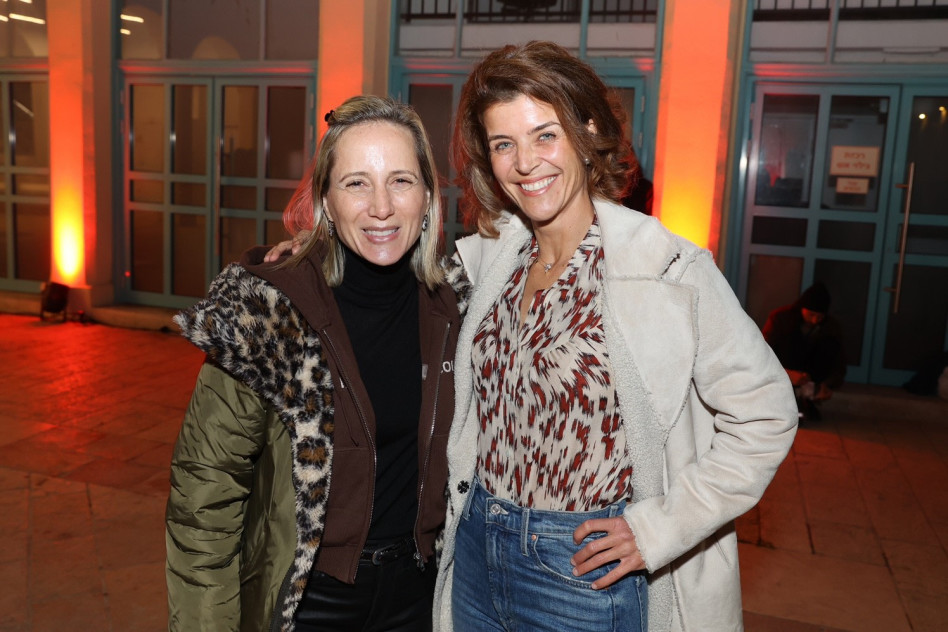 דפי לוי וייס ושירה סגול (צילום: איציק בירן)