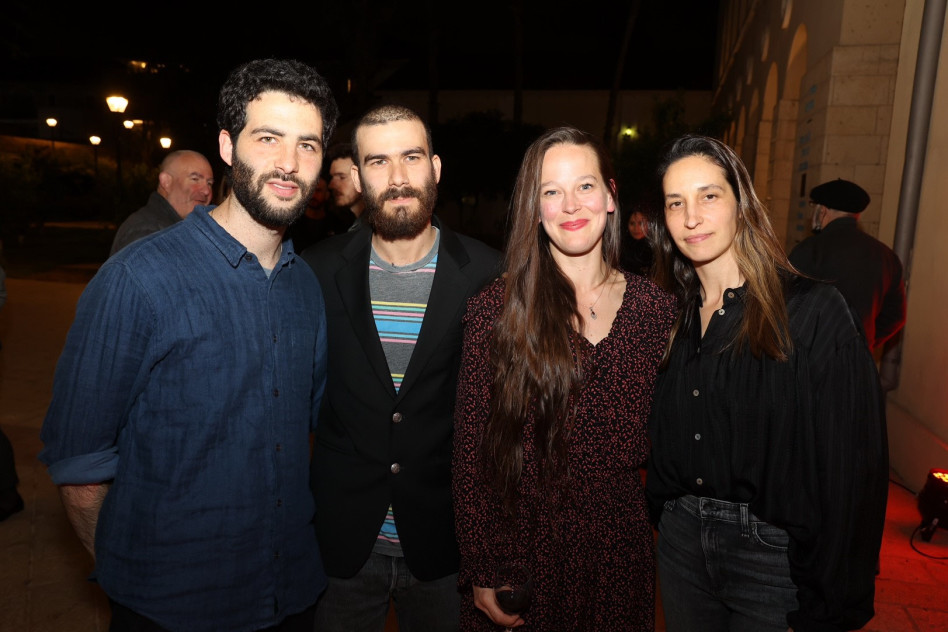 גילי נבות, בובי ג'ין סמית', יונתן דסקל ואור שרייבר (צילום: איציק בירן)