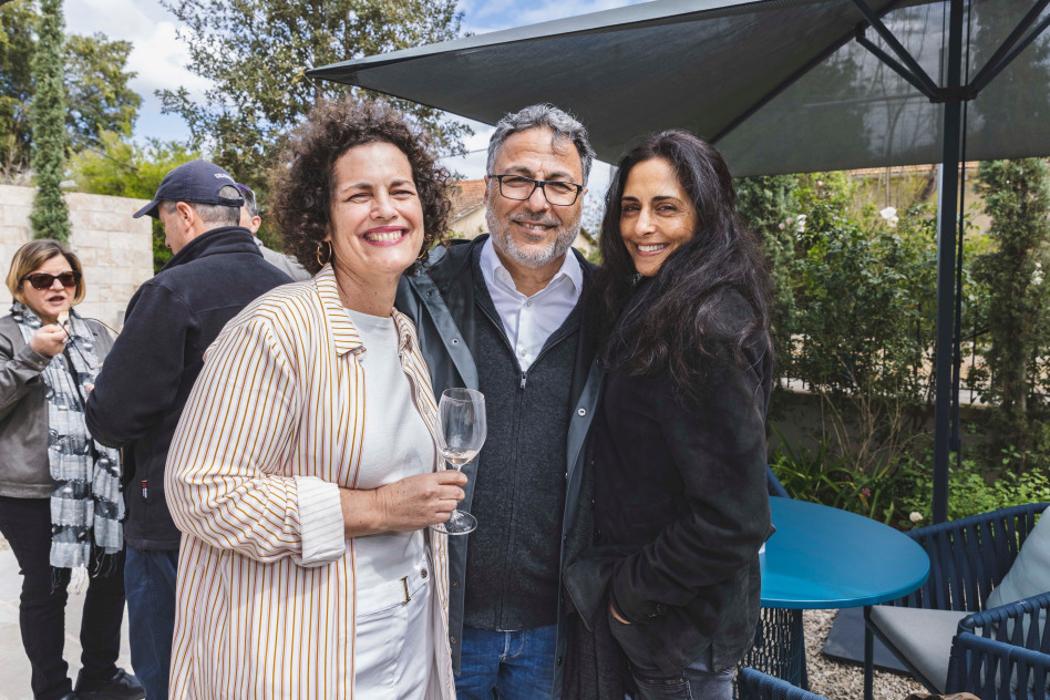 סיגל וחיים כהן ומרב אורן (צילום: איתי סליקטר)