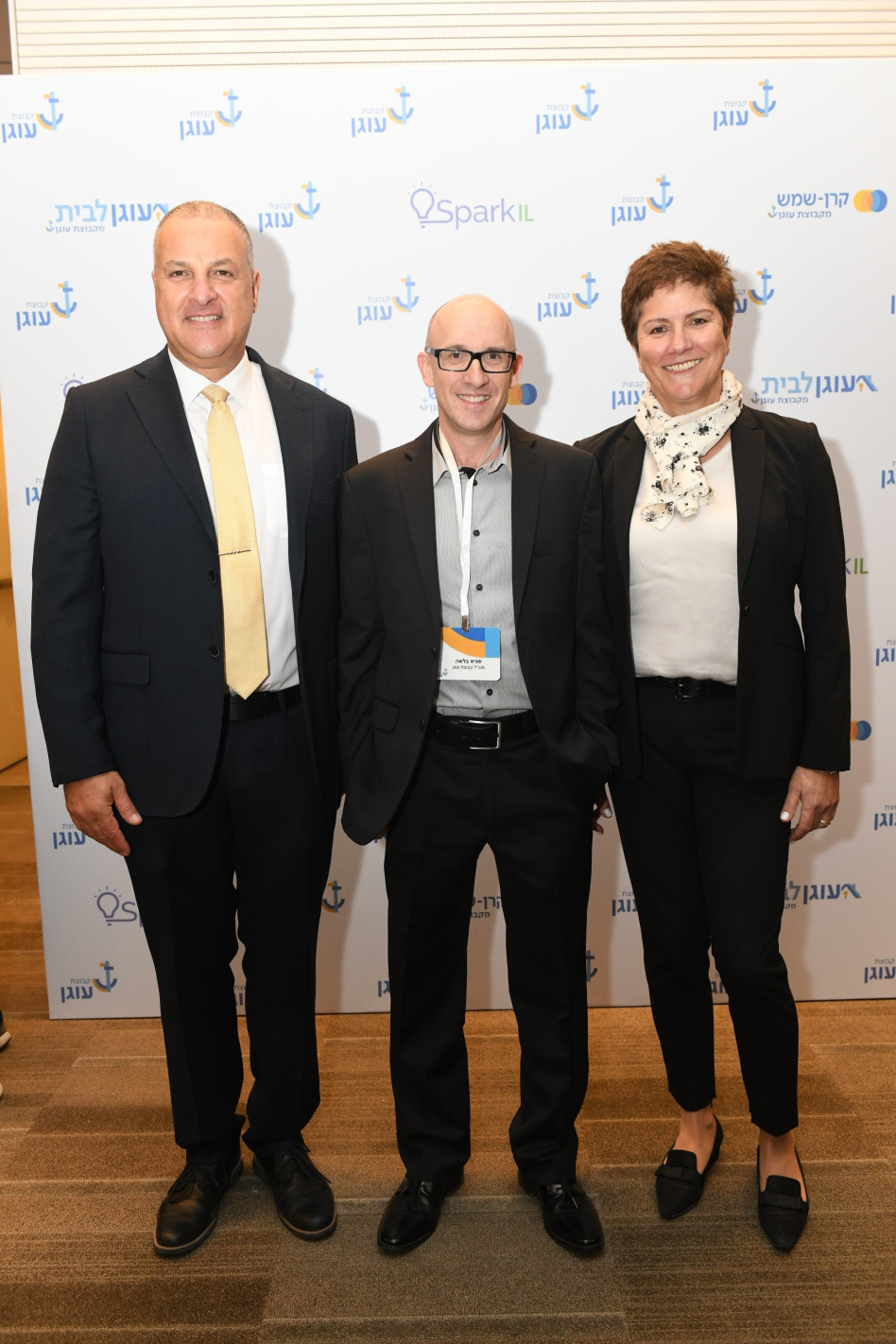  לינדה בן שושן, שגיא בלשה ואופיר עוזרי (צילום: גדי סיארה)