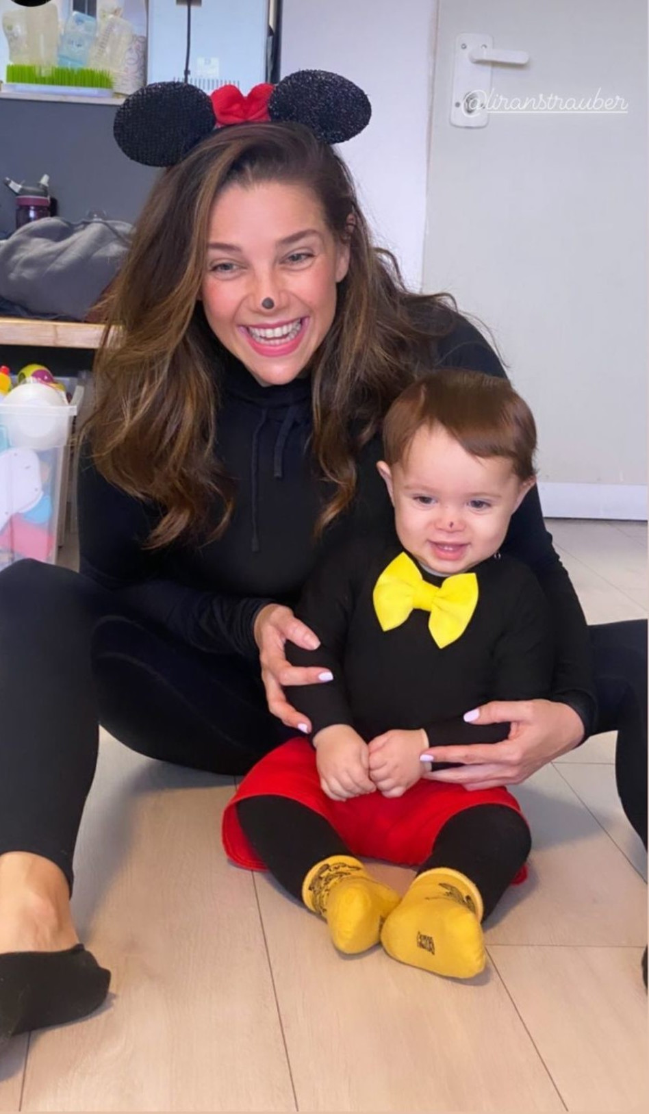 טל טלמון ובנה אולי (צילום: צילום מסך אינסטגרם)