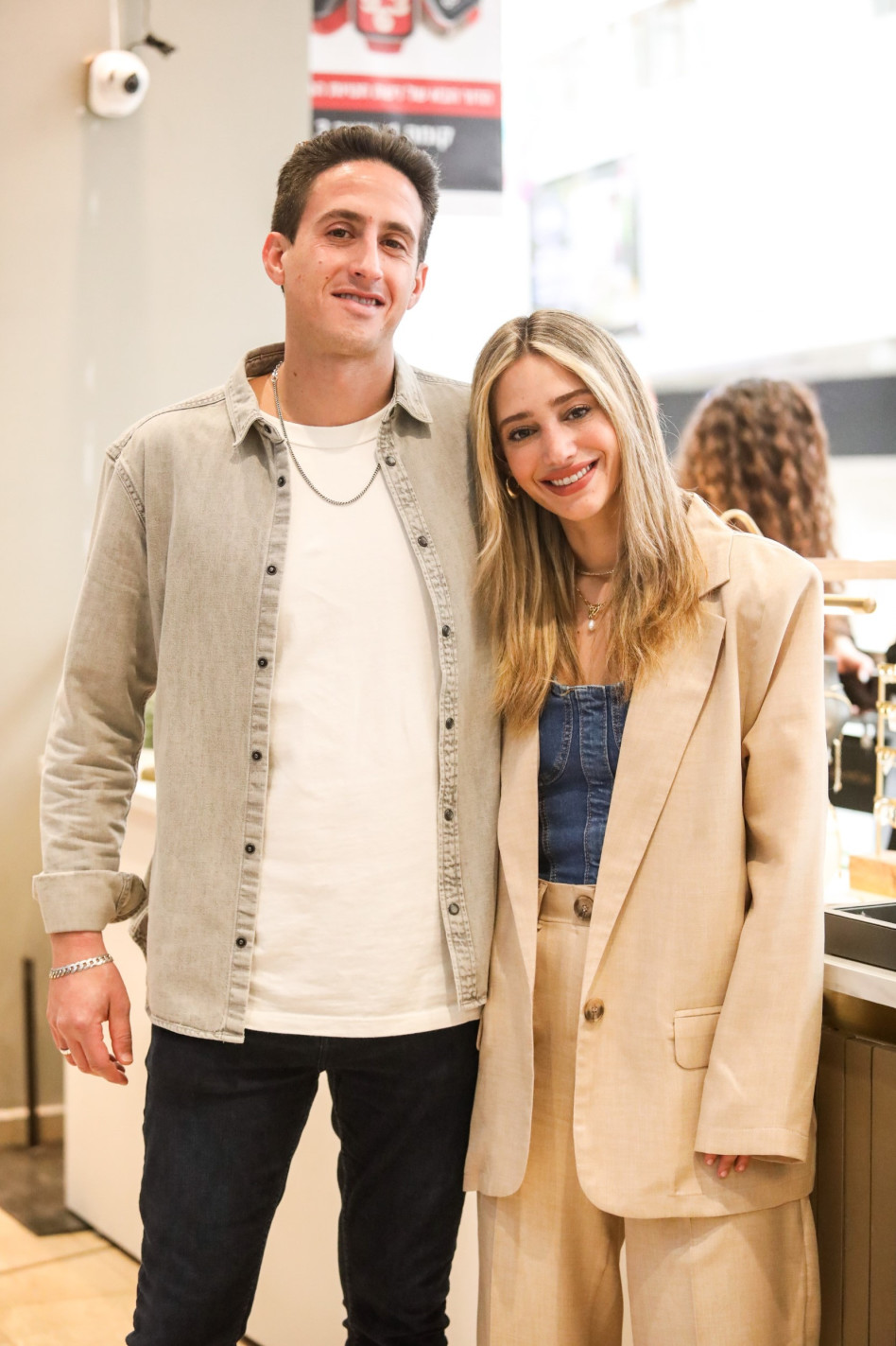 דנית גרינברג, ברק חקמט (צילום: שלומי יוסף)