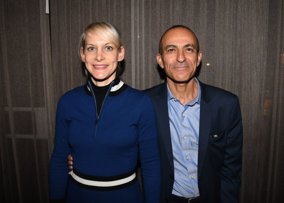 רוני גמזו וקארן ברונר (צילום: אביב חופי)