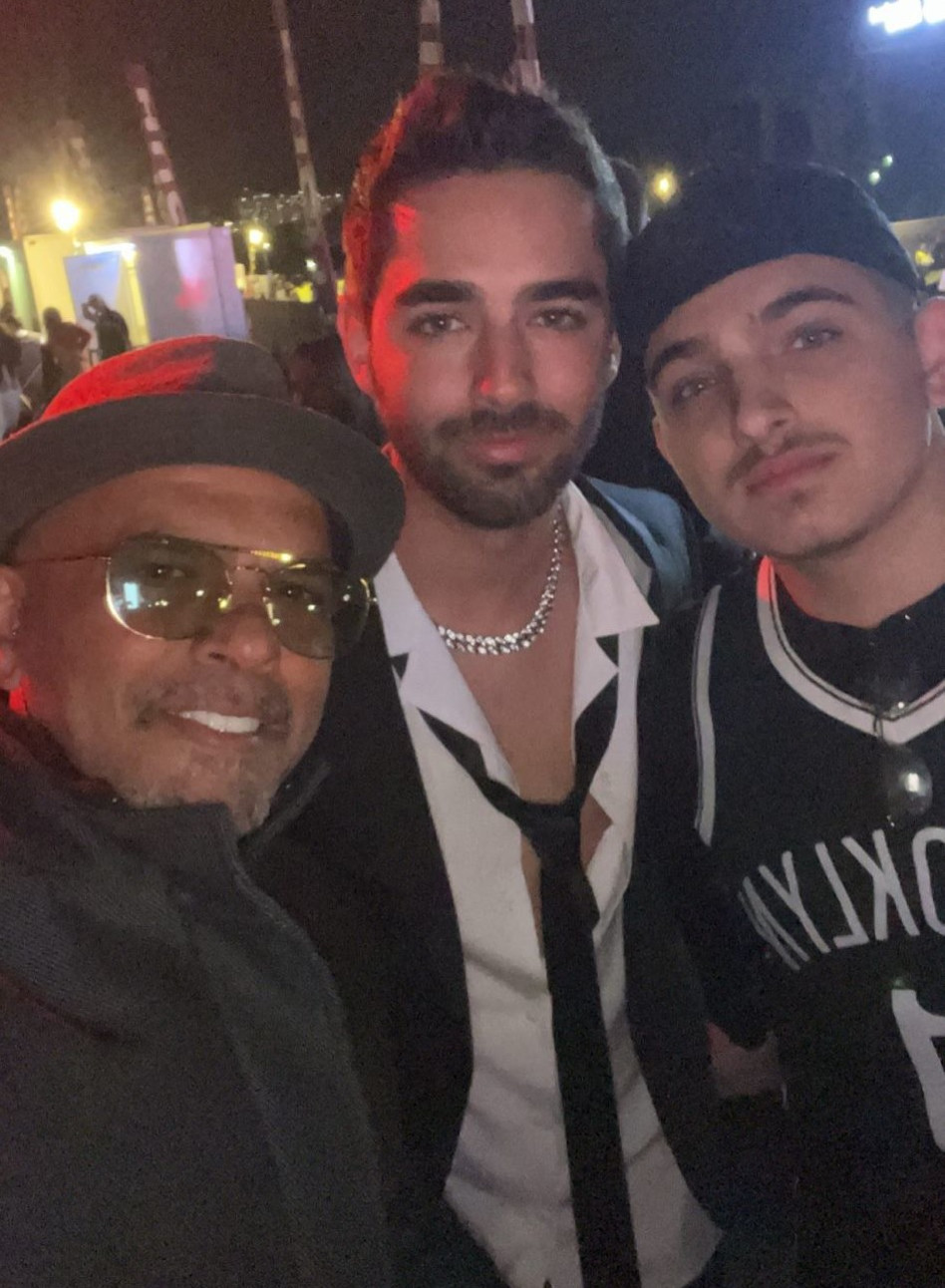 ליאם גולן, עומר חזן, אייל גולן (צילום: צילום מסך אינסטגרם)