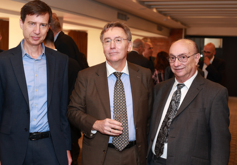 גדעון המבורגר, אורס בוכר וחנן פרידמן  (צילום: איתן דרור)