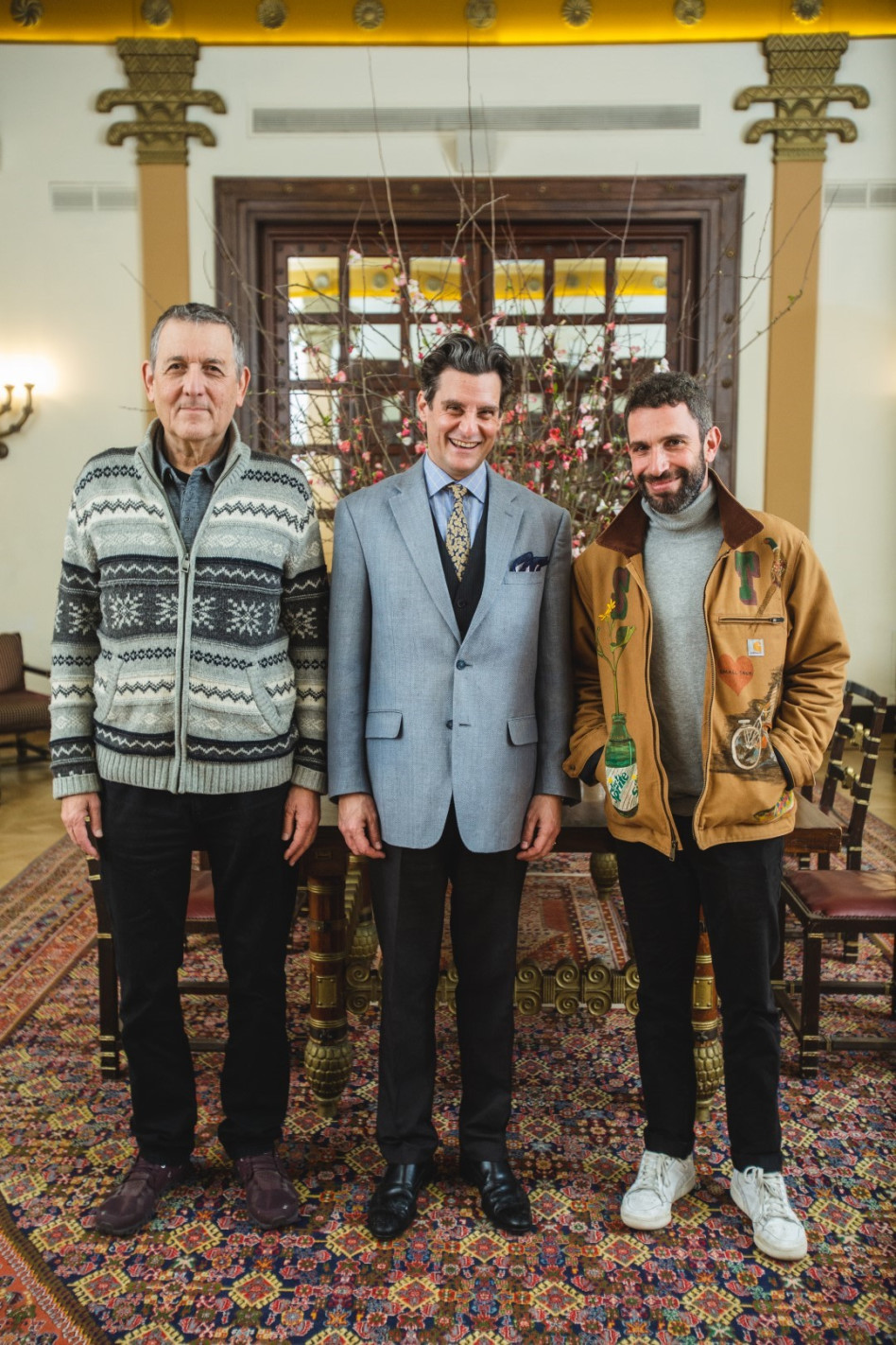 שלומי שבן, תמיר קוברין ויוני רכטר (צילום: אביתר ניסן)