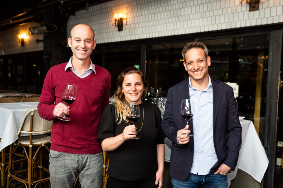 ניר גל, לי בולדס ועידו לוינסון (צילום: ליאור גולסאד)